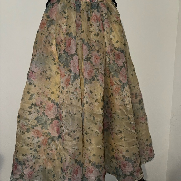 Selkie unreleased sample skirt heavy puffy ballroom print the fantasy XXS - Picture 2 of 10